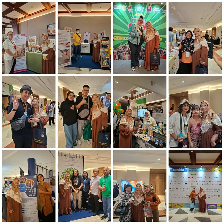 Kolase kunjungan ke berbagai booth di SPEKIX 2026