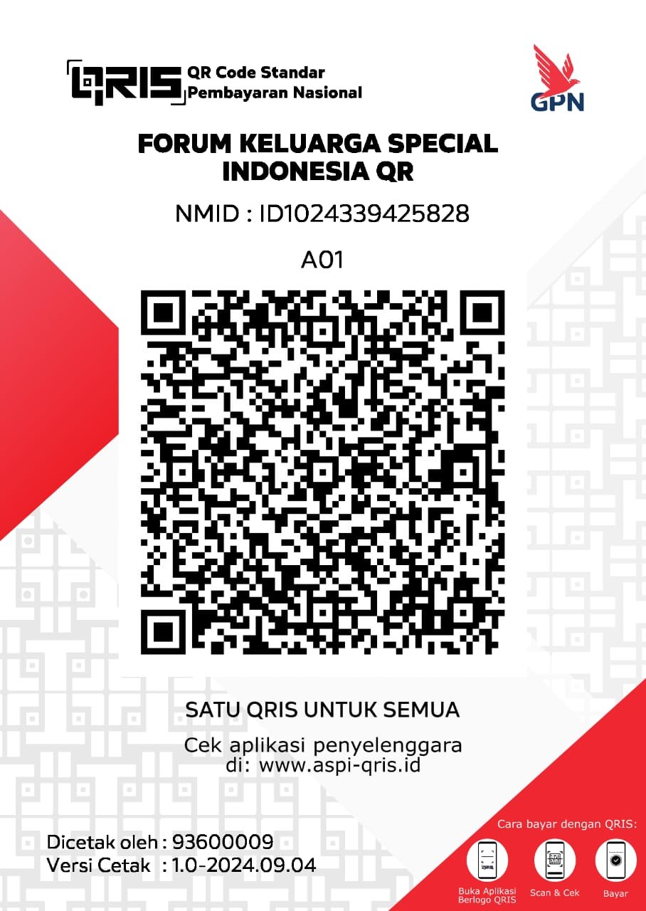 QRIS Forum Keluarga Special Indonesia